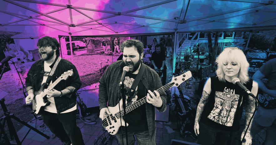 SPELLJMMR performing live outdoors